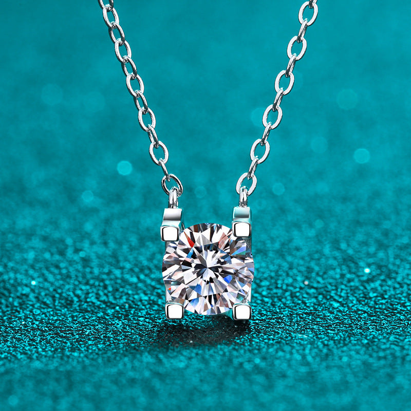 S925 Sterling Silver Moissanite Necklace