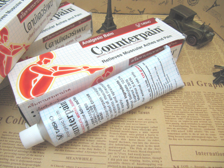 Counterpain Analgesic Ointment Relieves Joint Arthritis Pain Muscle Ache Sports Injury Sprain Massage Thailand