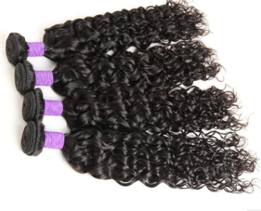 Wigs real hair India hair ladies water wave hair hair