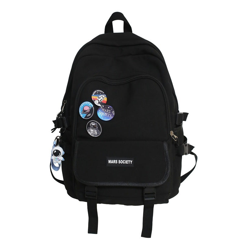 Fashion College Students School Bags High School Students Large Capacity Travel Computer