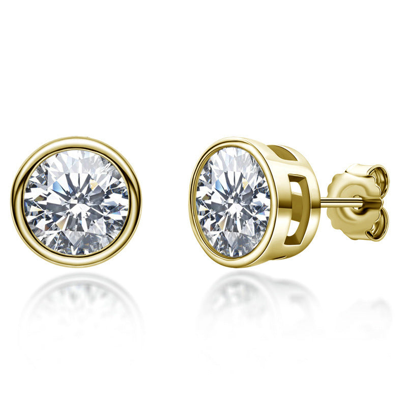 0.51 Carat Moissanite Stud Earrings